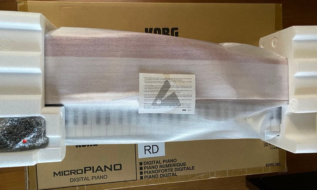 KORG microPIANO デジタルピアノ RD