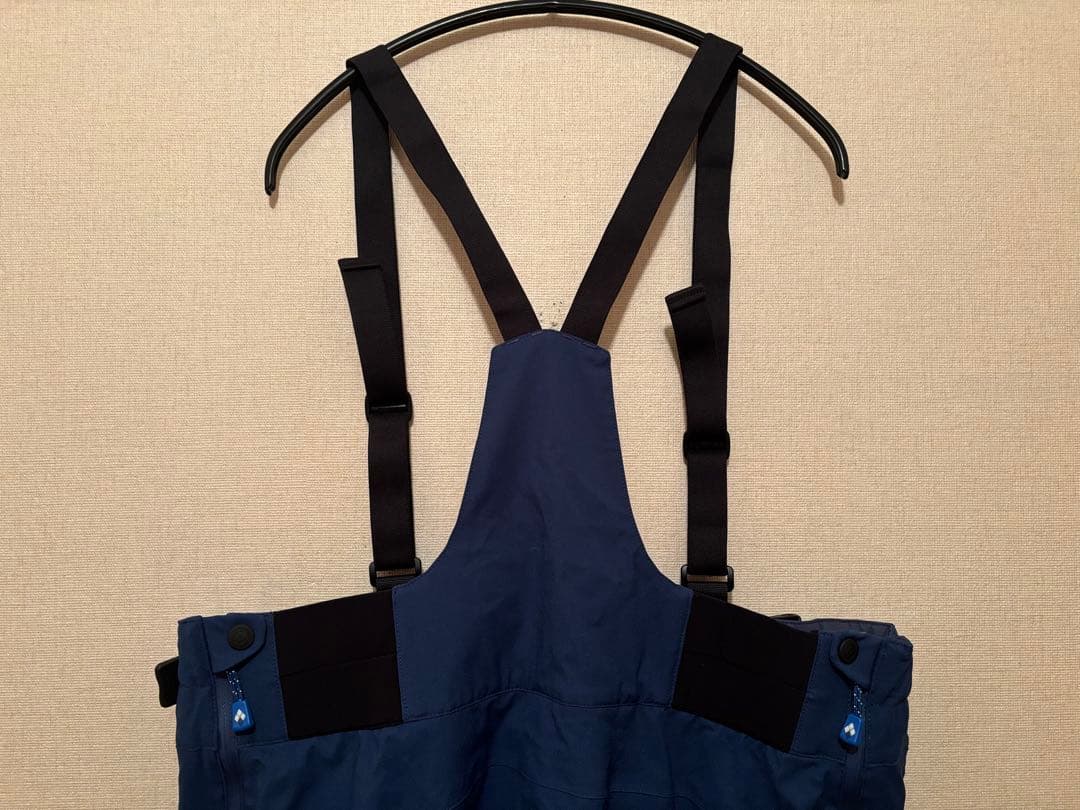 mont-bell モンベル ドライテックインシュレーテッドビブ ブルー