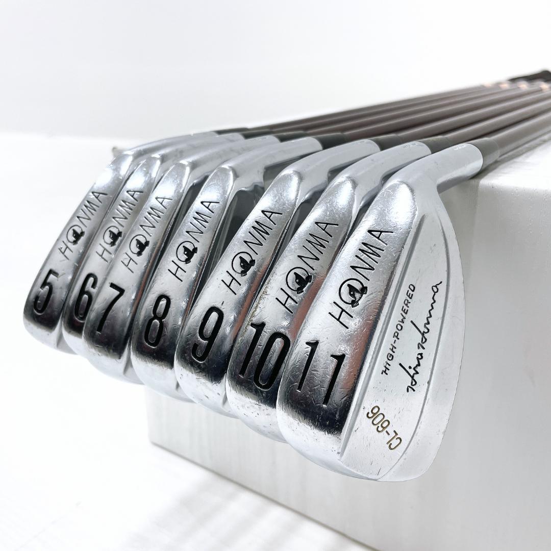 HONMA CL-606 ホンマ マッスルバック アイアンセット レディース L