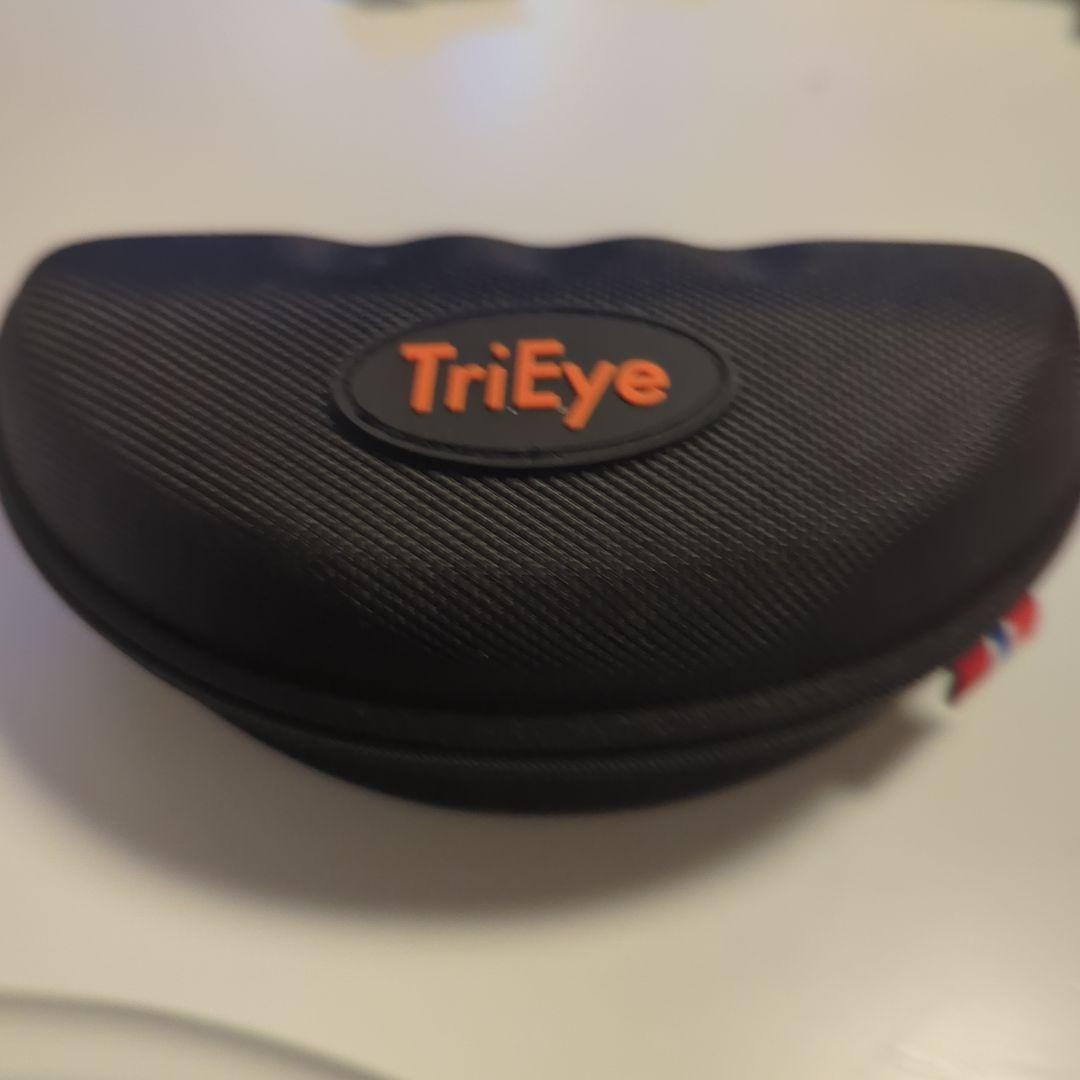 TriEye（トライアイ）スタンダード スモークレンズ リアミラー搭載サングラス