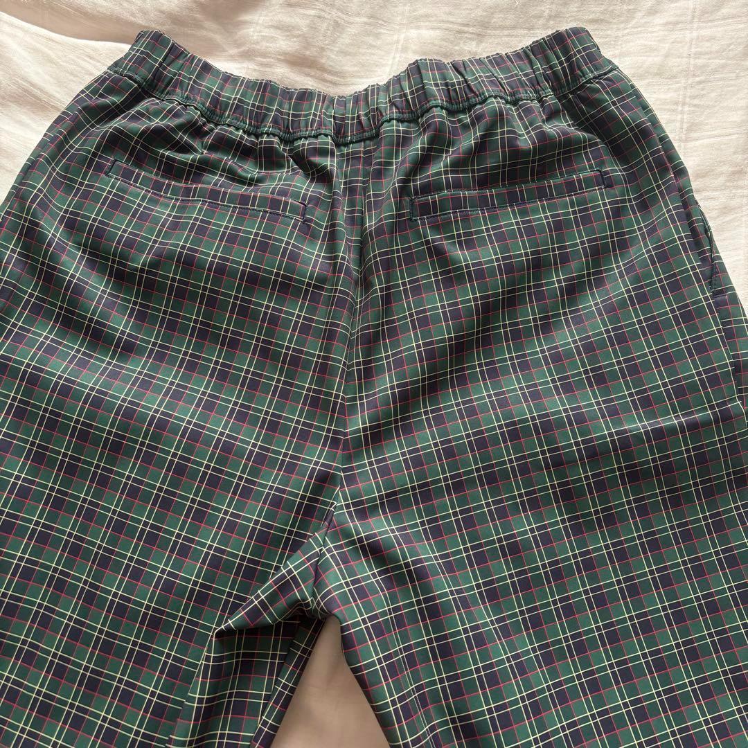 ラコステ レディース ゴルフパンツ チェック柄 XL 新品 タグ付