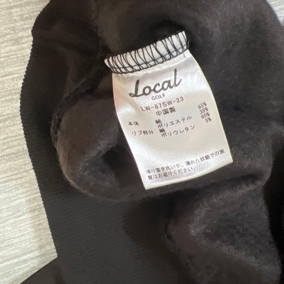 新品　Local GOLF Basic Cropped POLO SWEAT |