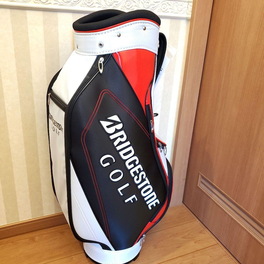 お値下げ中‼️新品ブリヂストンBRIDGESTONEキャディバッグフード有