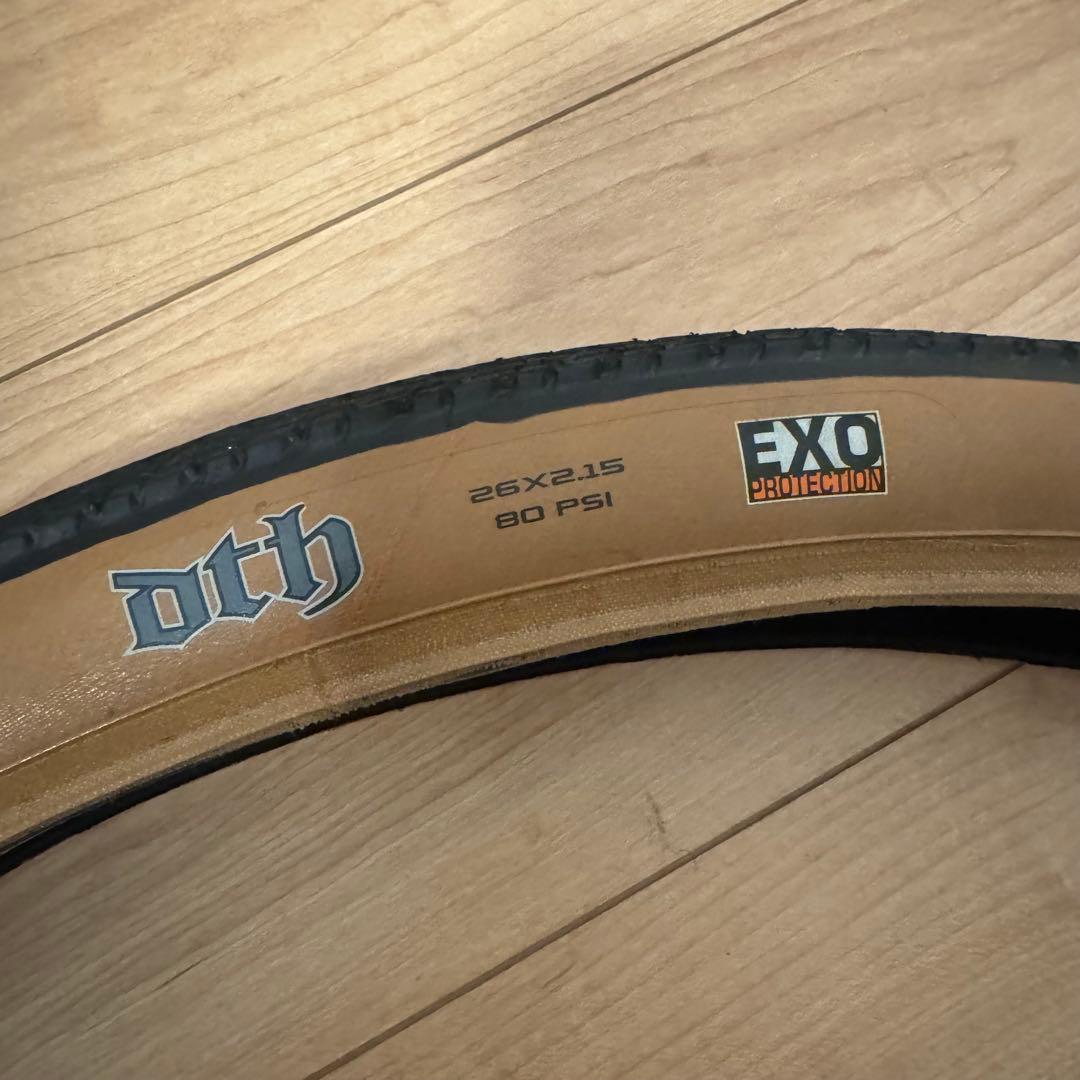 MAXXIS(マキシス) DTH 26x2.15 EXO タンウォール2本セット