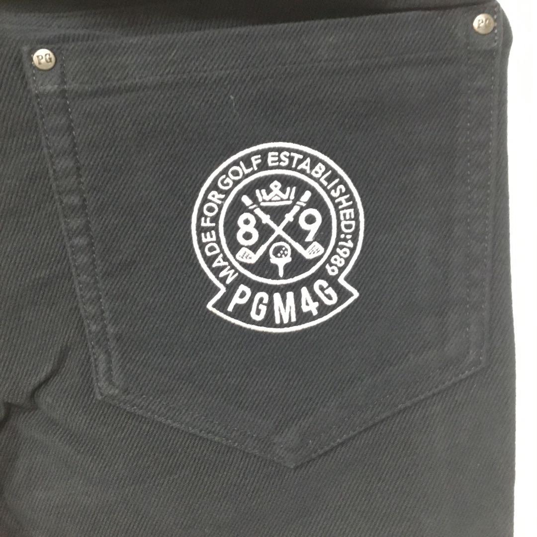 PEARLY GATES ネイビー スリムフィットパンツ