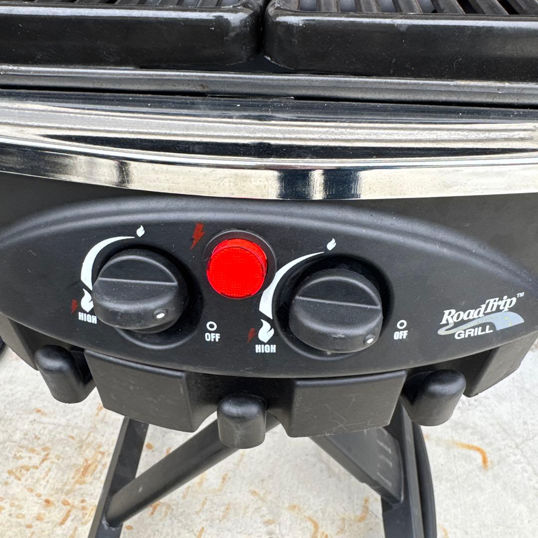 コールマン ROADTRIP Grill LXE-J 取っ手割れ キズ使用感あり