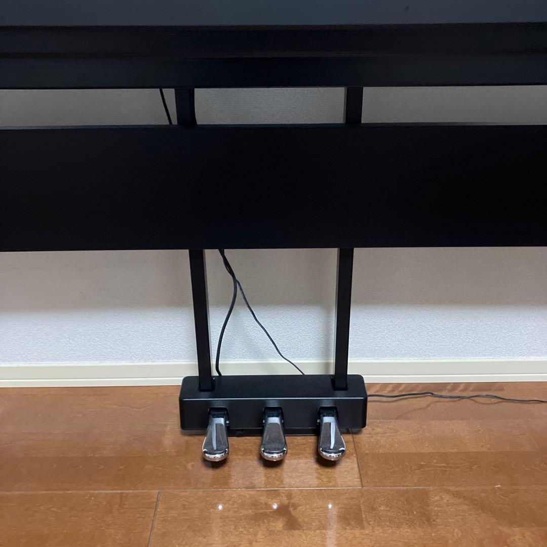 【セット①】YAMAHA P-225 24年製 純正スタンド、３本ペダル、椅子付
