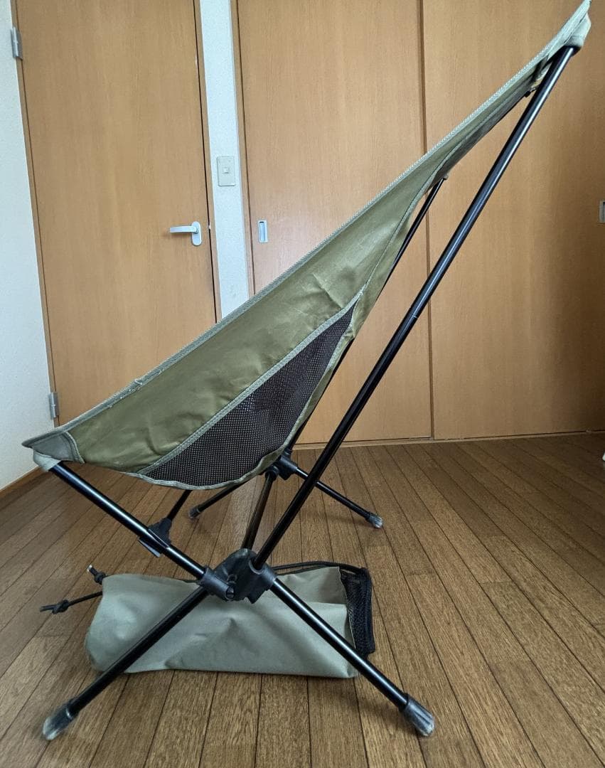 ogawa オガワ ツーアングル チェア ハイバック カーキ アウトドアチェア