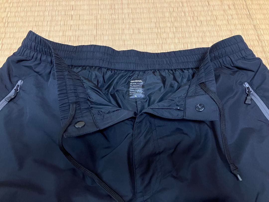 【美品】ダイワ（DAIWA）ウォームアップスーツ DI-5207 グレー XL