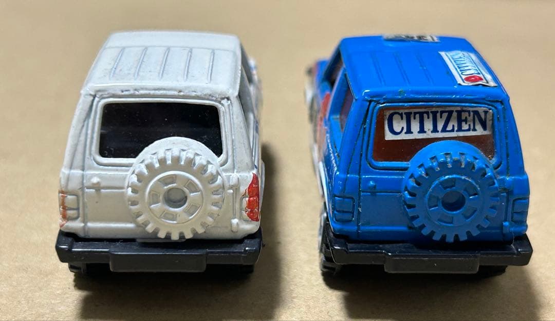 トミカ 日本製 三菱 パジェロ ２台セット CITIZEN