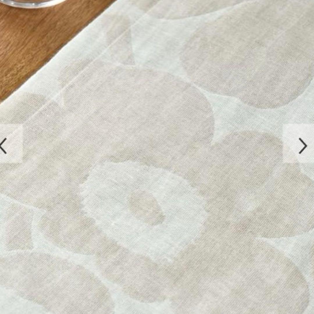 marimekko unikko リネン テーブルランナー 47×150