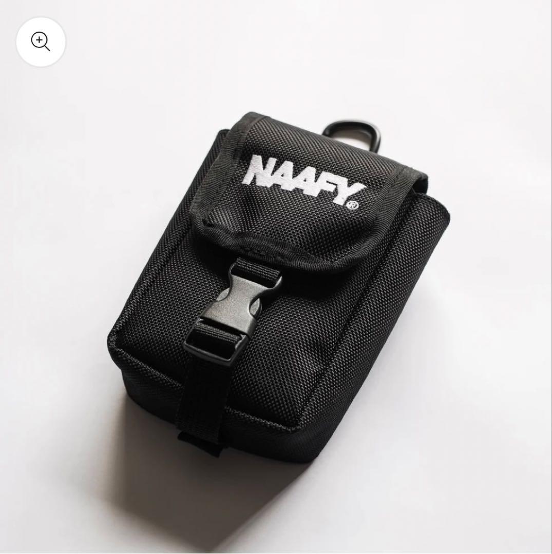 【新品未使用未開封】NAAFY 距離計収納ケースとベルトセット　ブラック