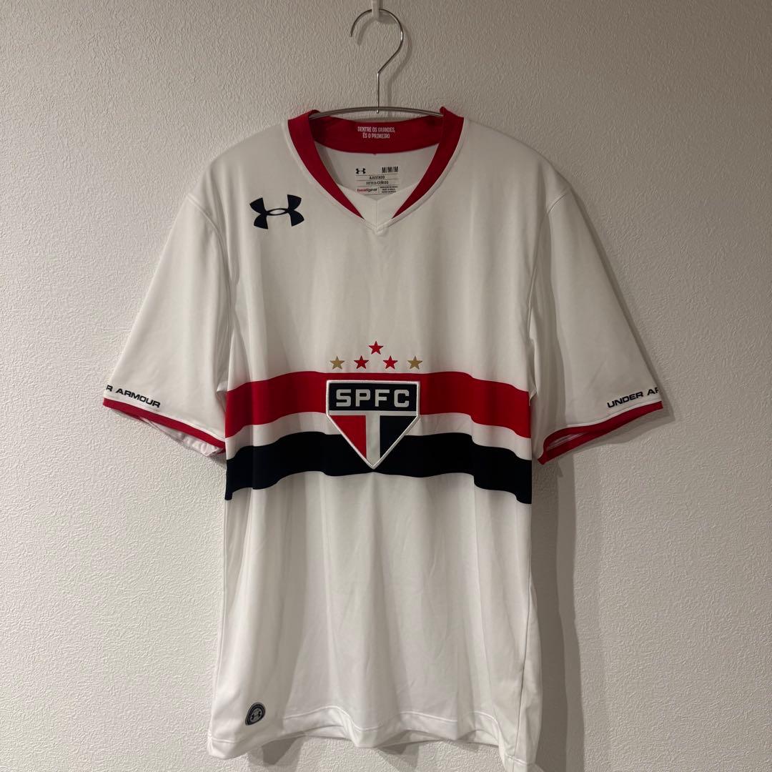 【極美品】　サンパウロFC ブラジル　アンダーアーマー　ユニフォーム　サッカー