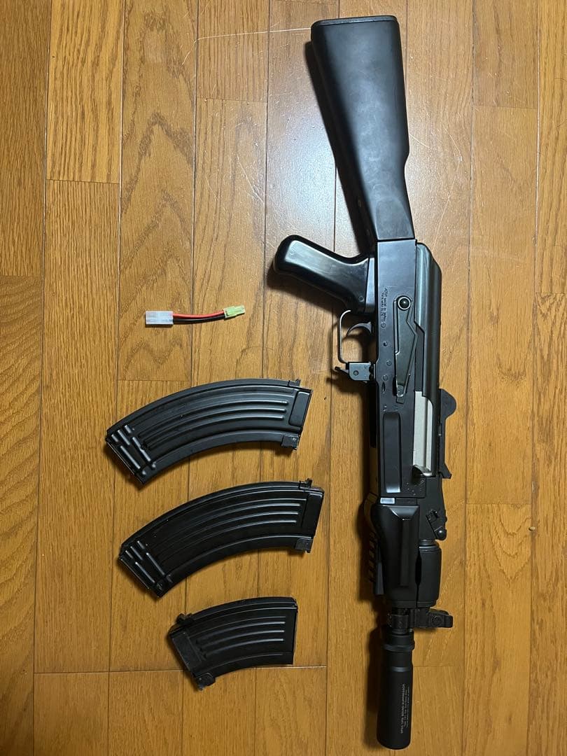 東京マルイAK-47βスペツナズサプレッサー付き　他オプション有り