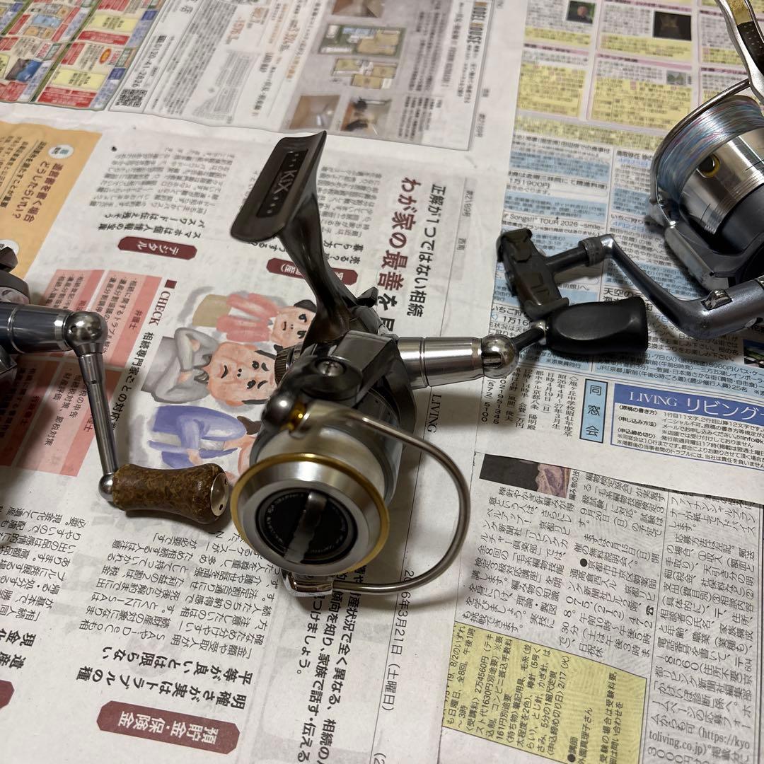 ダイワ　カルディア　KIX TRISO スピニングリール 3個セット