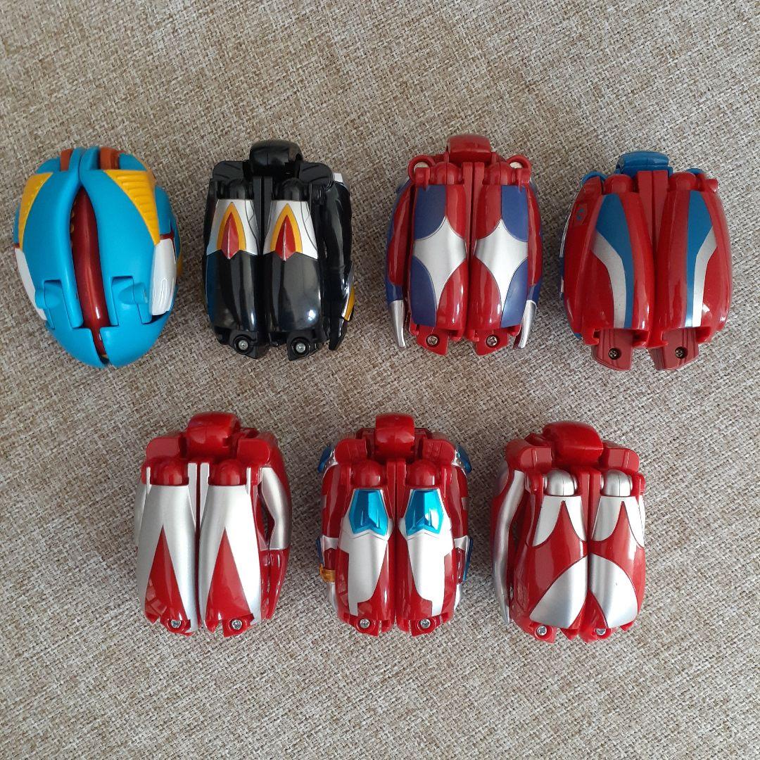 ウルトラマン エッグ 変形 アクションフィギュア ７体セット