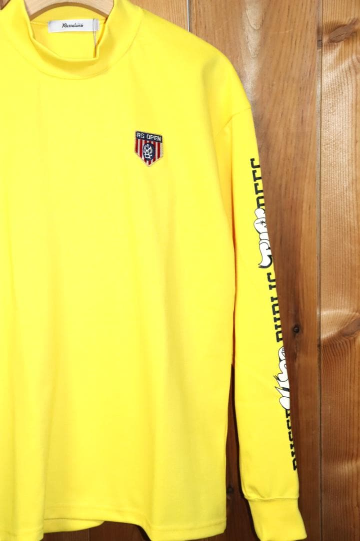 新品 Russeluno モックネック 長袖シャツ (4サイズ/M)　Ⓗ