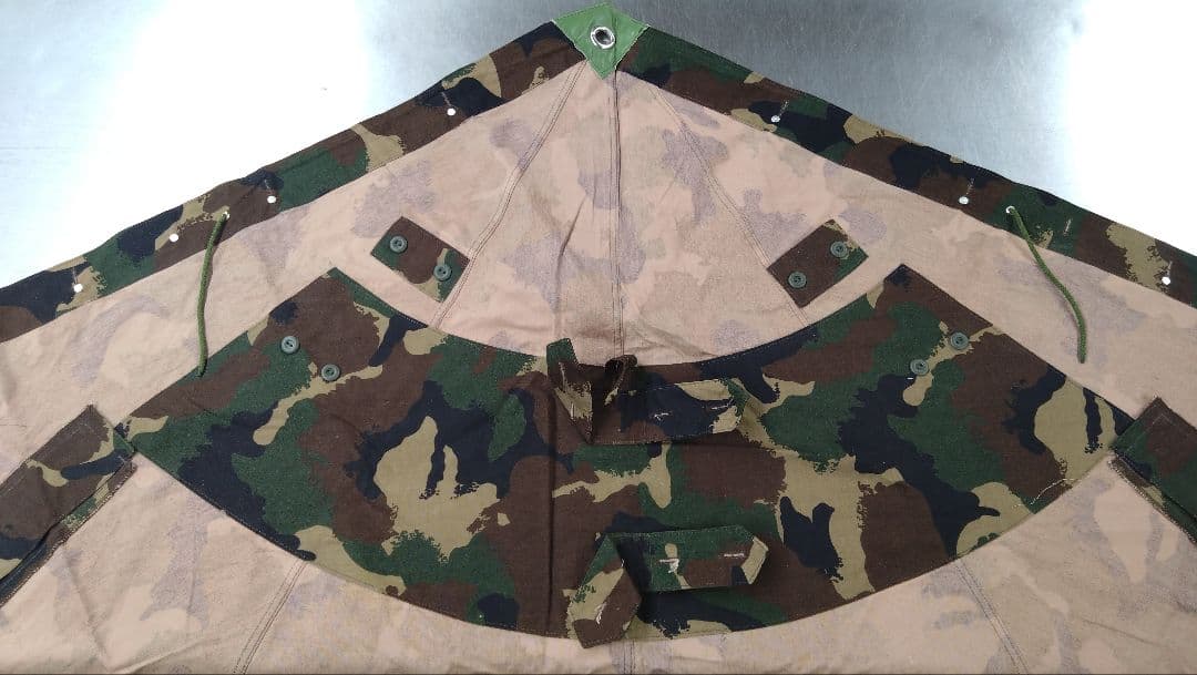 ハンガリー軍 ポンチョテント M90カモ 軍幕
