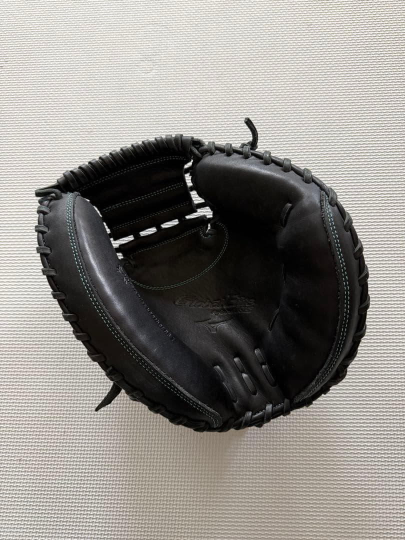 【美品】ミズノ Global Elite 軟式 キャッチャーミット 捕手用 型良