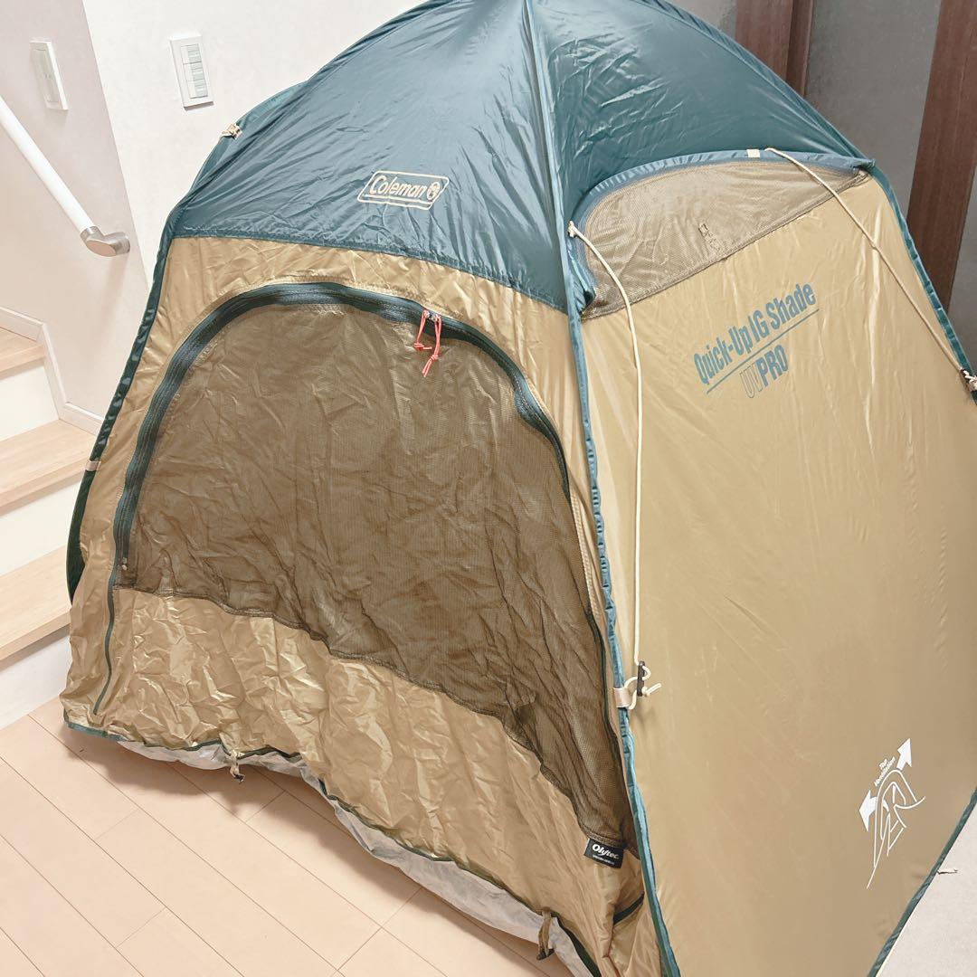 【極美品】Coleman クイックアップIGシェード ポップアップテント