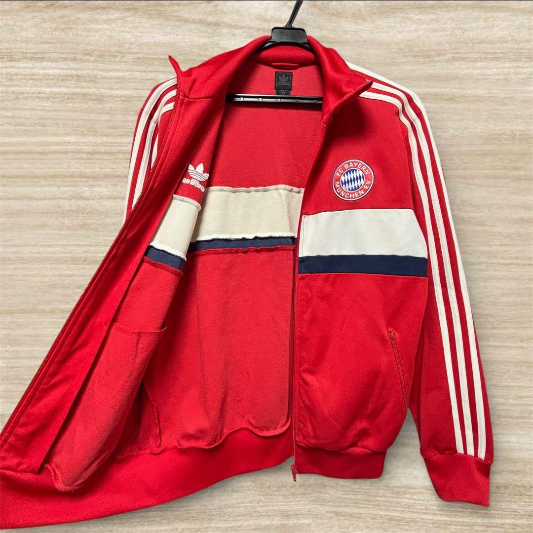 adidas originals トラックジャケット ブンデスリーガ 赤 XL