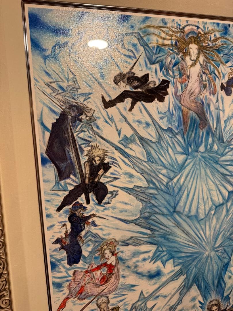 【送料無料】 天野喜孝 版画 Hero's ヒーローズ ファイナルファンタジー