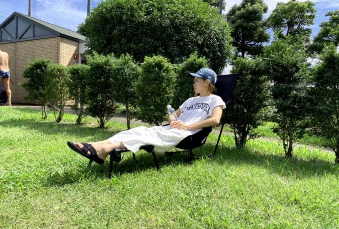 アンワインドチェア　　ハイロー切り替え　オットマン付き