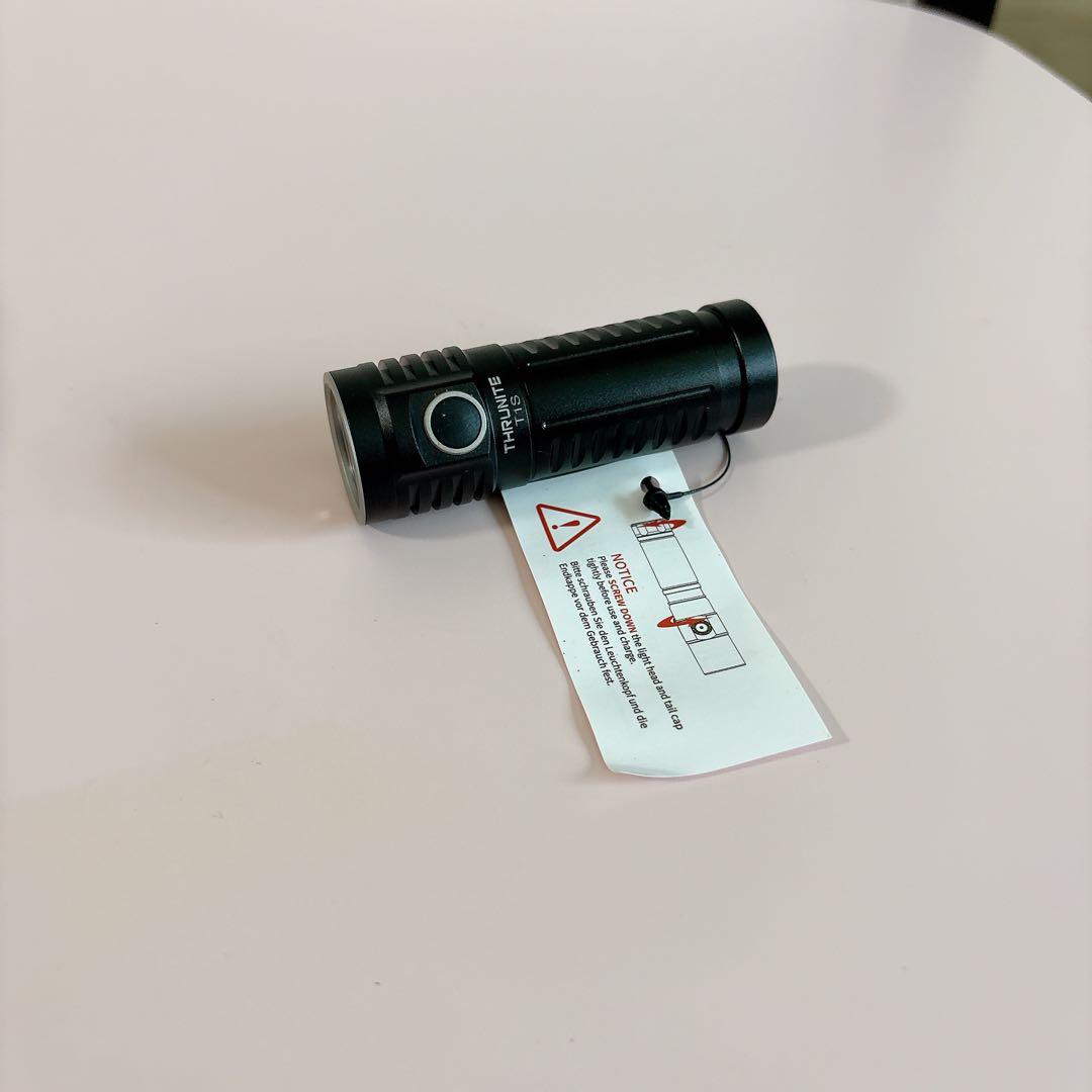T1S LEDハンディライト懐中電灯 USB-C充電式小型軽量EDC ライト