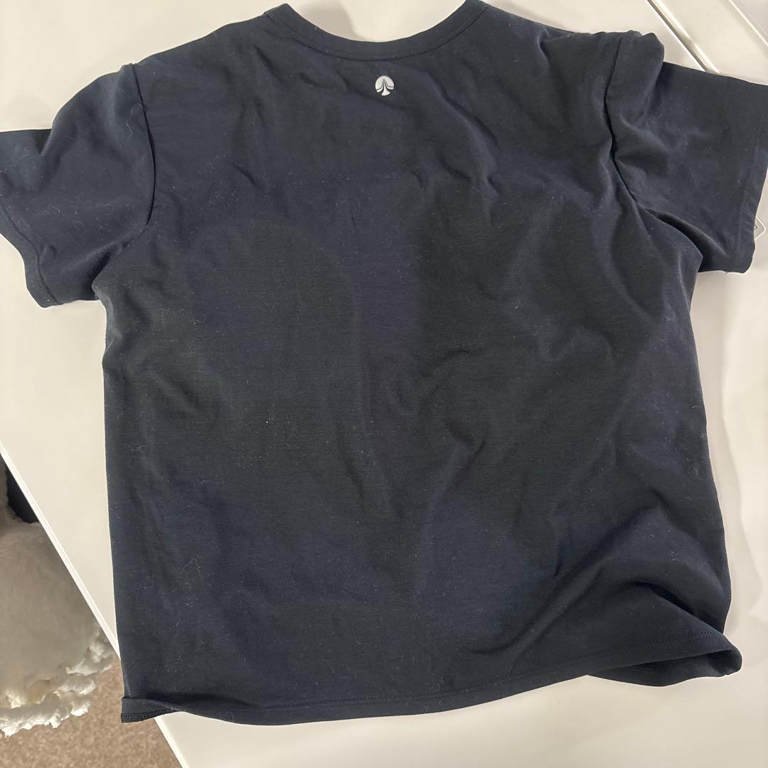 ヨガウェア　LAVA SUKALA 黒　Tシャツ　Lサイズ