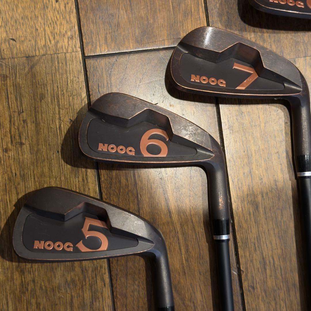 最終値下 希少 NOOG ワンレングス アイアン 5-P 6本セット ノーグ