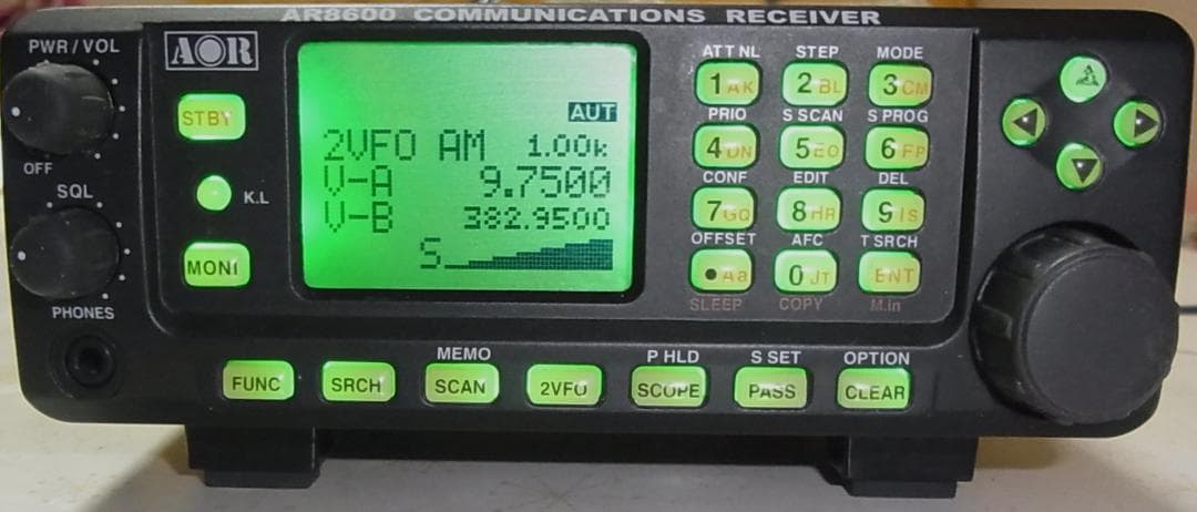 AOR AR8600MK2 受信機