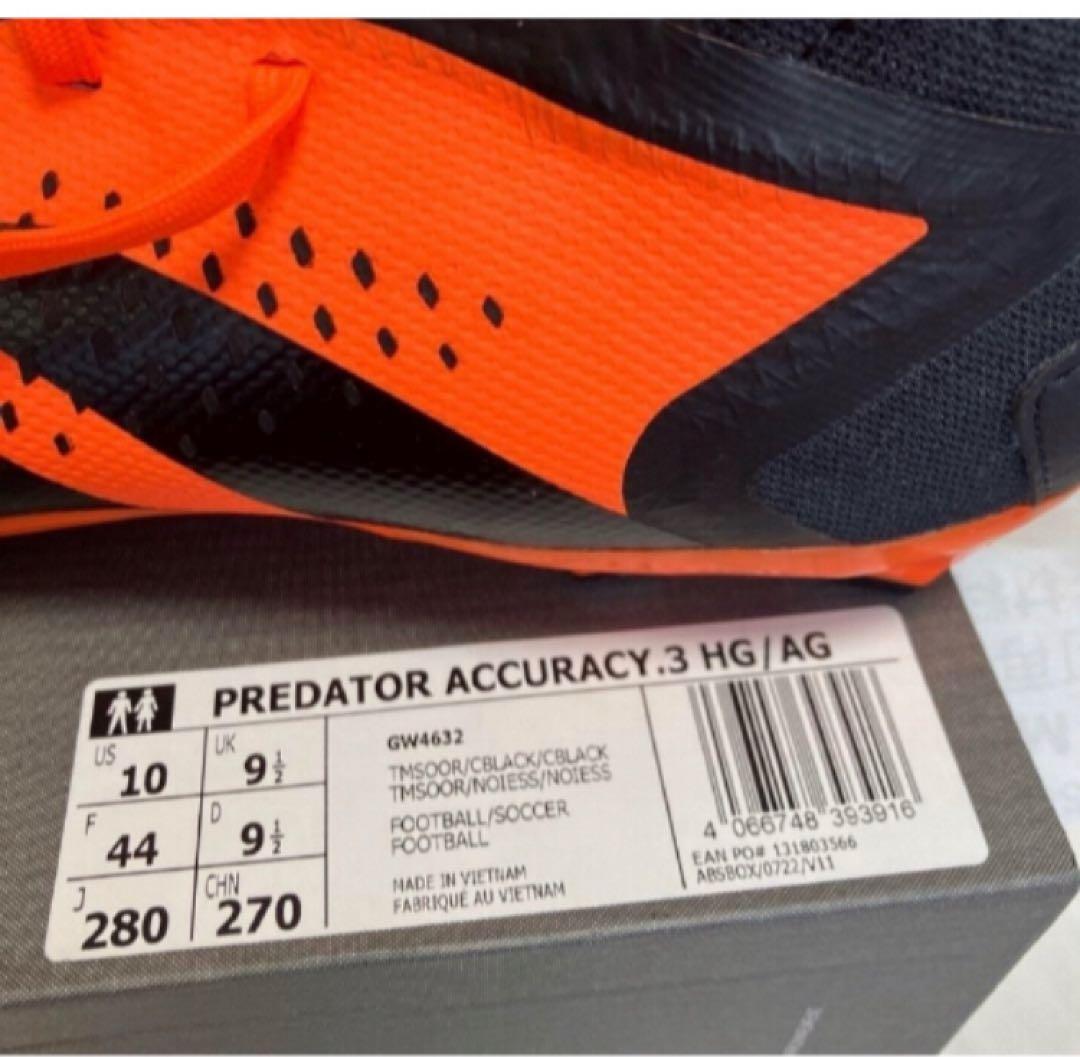 送料無料 新品 adidas PREDATOR アキュラシー.3 HG/AG28