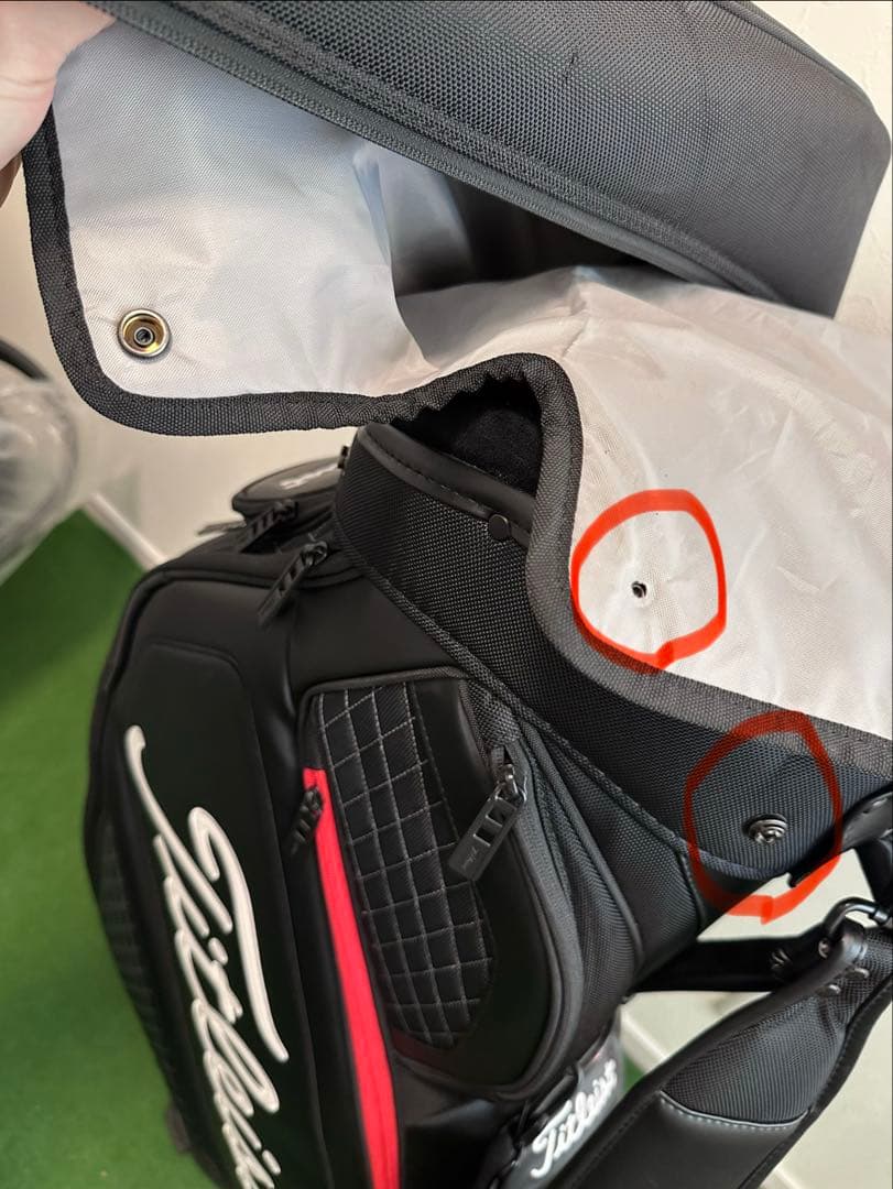 Titleist キャディバッグ　ジェットブラック