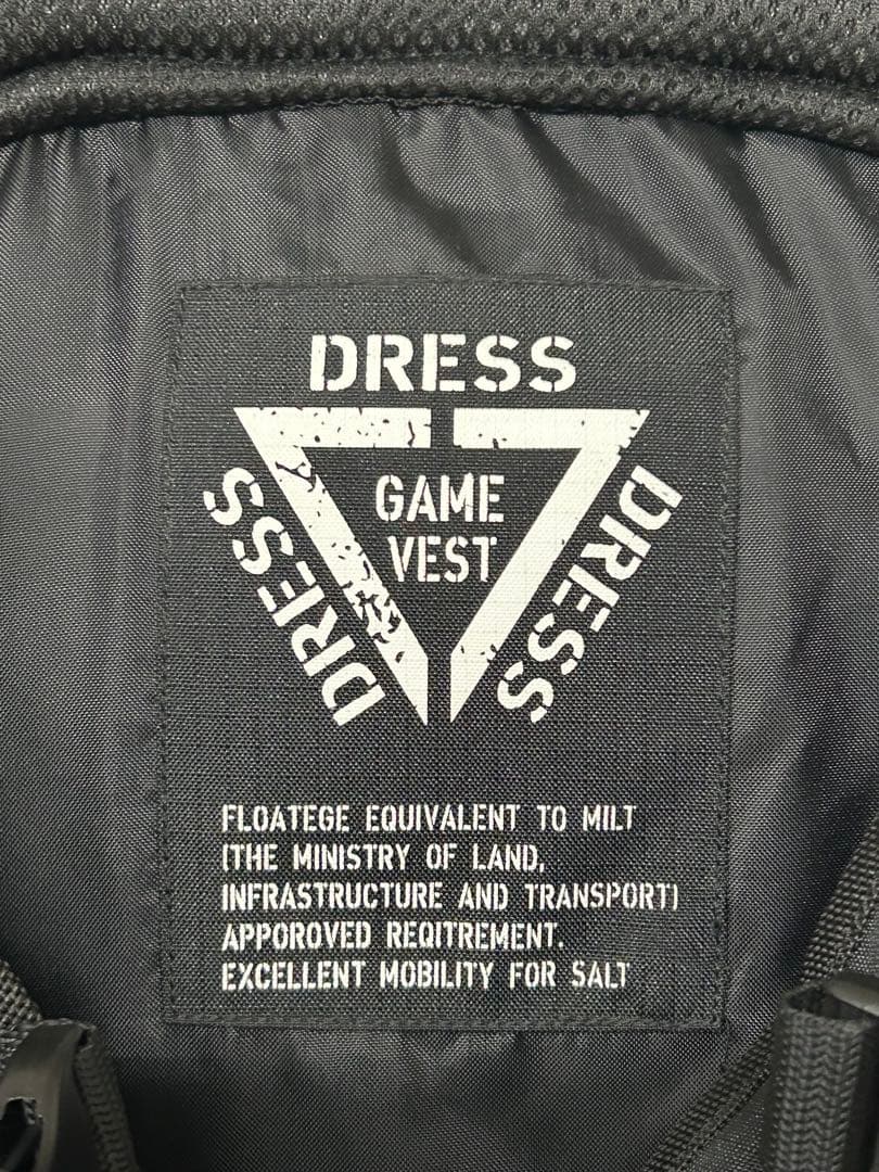 DRESS ドレス　フローティングゲームベスト