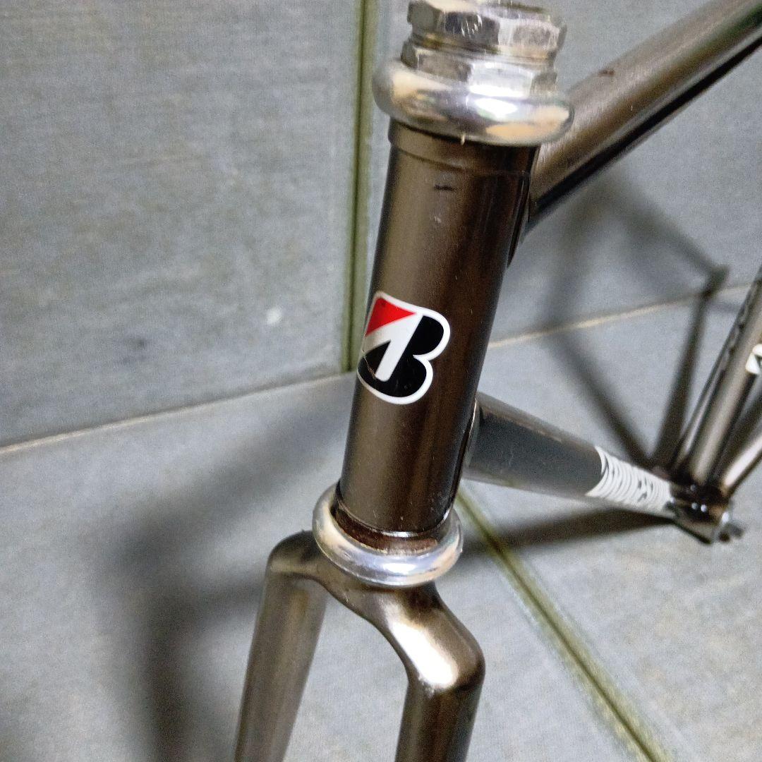 BRIDGESTONE 競輪　ピストフレーム　njs シングル ブリジストン