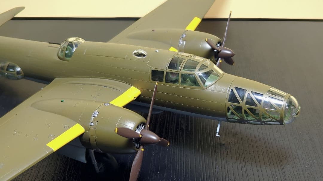 【ダイキ】ハセガワ1/72四式重爆_イ号一型甲搭載機(ケース完成済み)