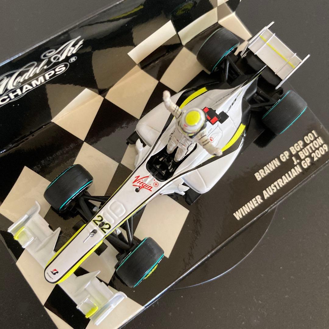 ミニチャンプス F1 ブラウンGP BGP 001 ジェイソンバトン