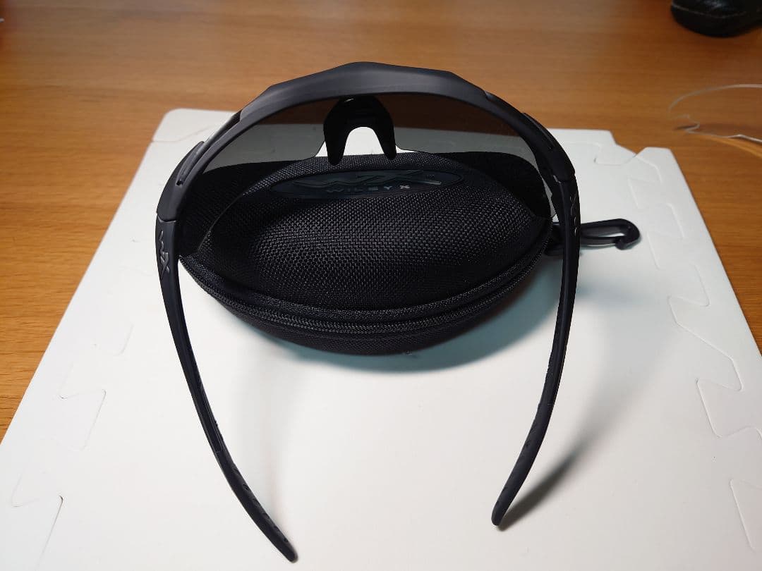 【米軍採用・防弾】Wiley X VAPOR ヴェイパー 　スモ‐ク&クリア