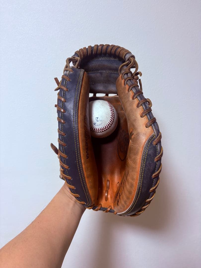 プロ支給品 ハタケヤマキャッチャーミット