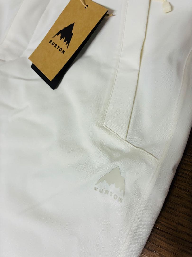 BURTON スノーボードパンツ ホワイト 新品　Lサイズ