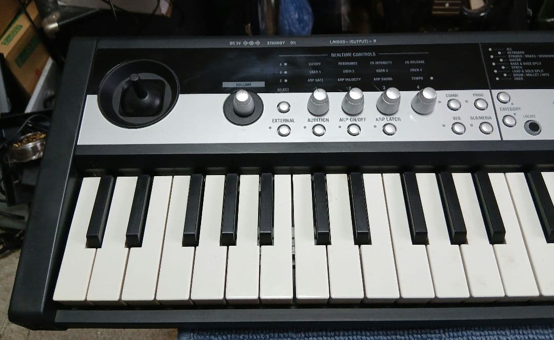 値下げ！【美品】KORG microSTATION 　61鍵シンセサイザー
