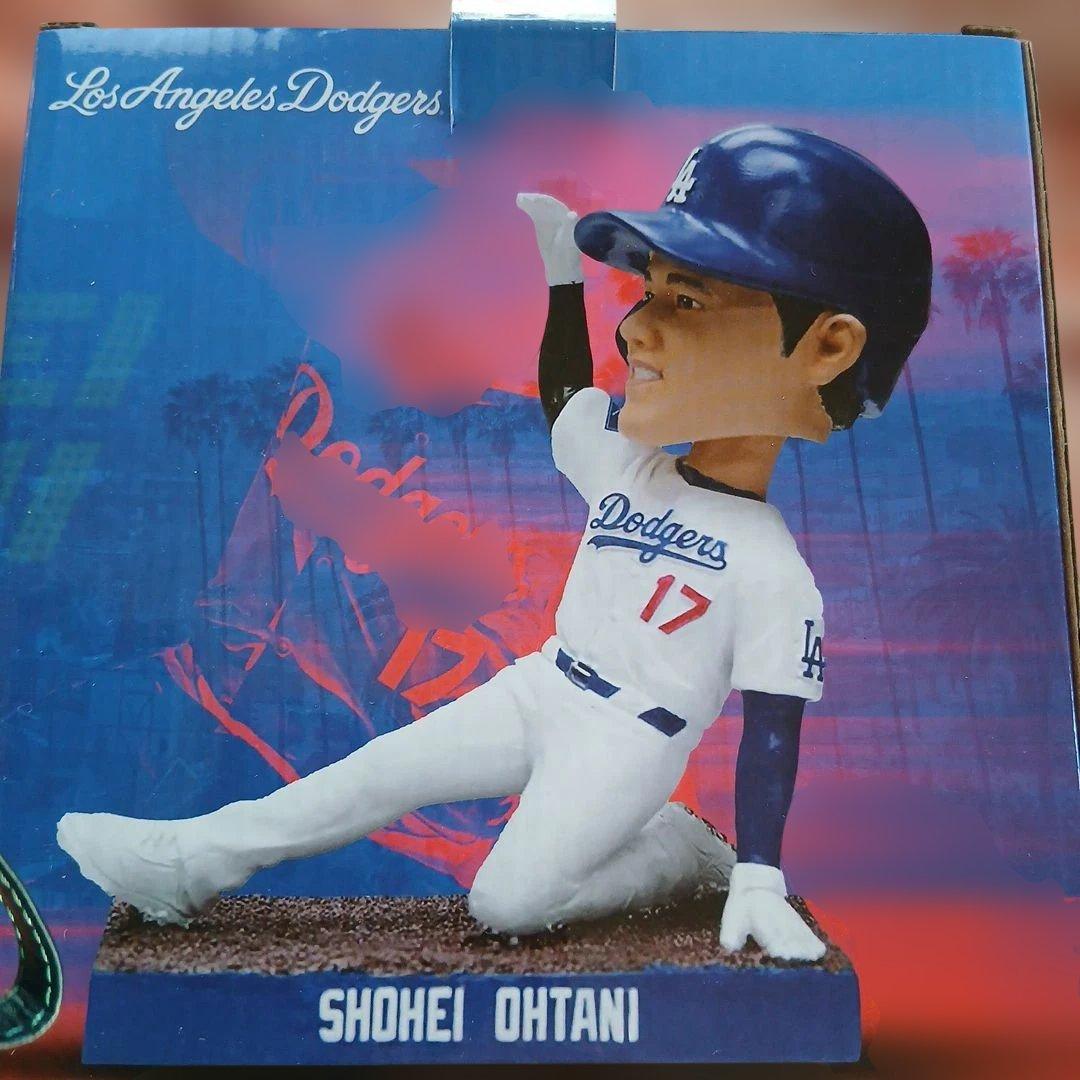 大谷選手ボブルヘッド フィギュア Dodgersファンクラブ箱つき！