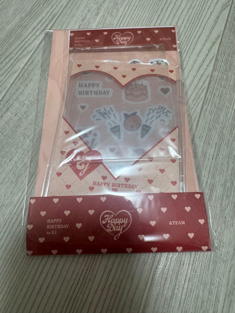 【未開封】 &TEAM EJ Birthday Happy Day セット