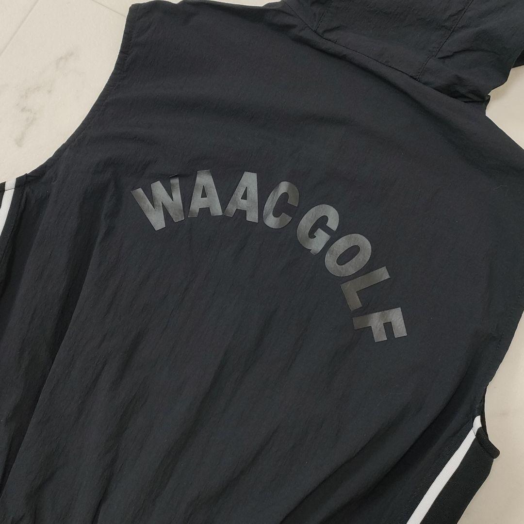 WAAC　ゴルフ　ワンピース　ジャンプスーツ　ストレッチ　ジップ　ブラック　1