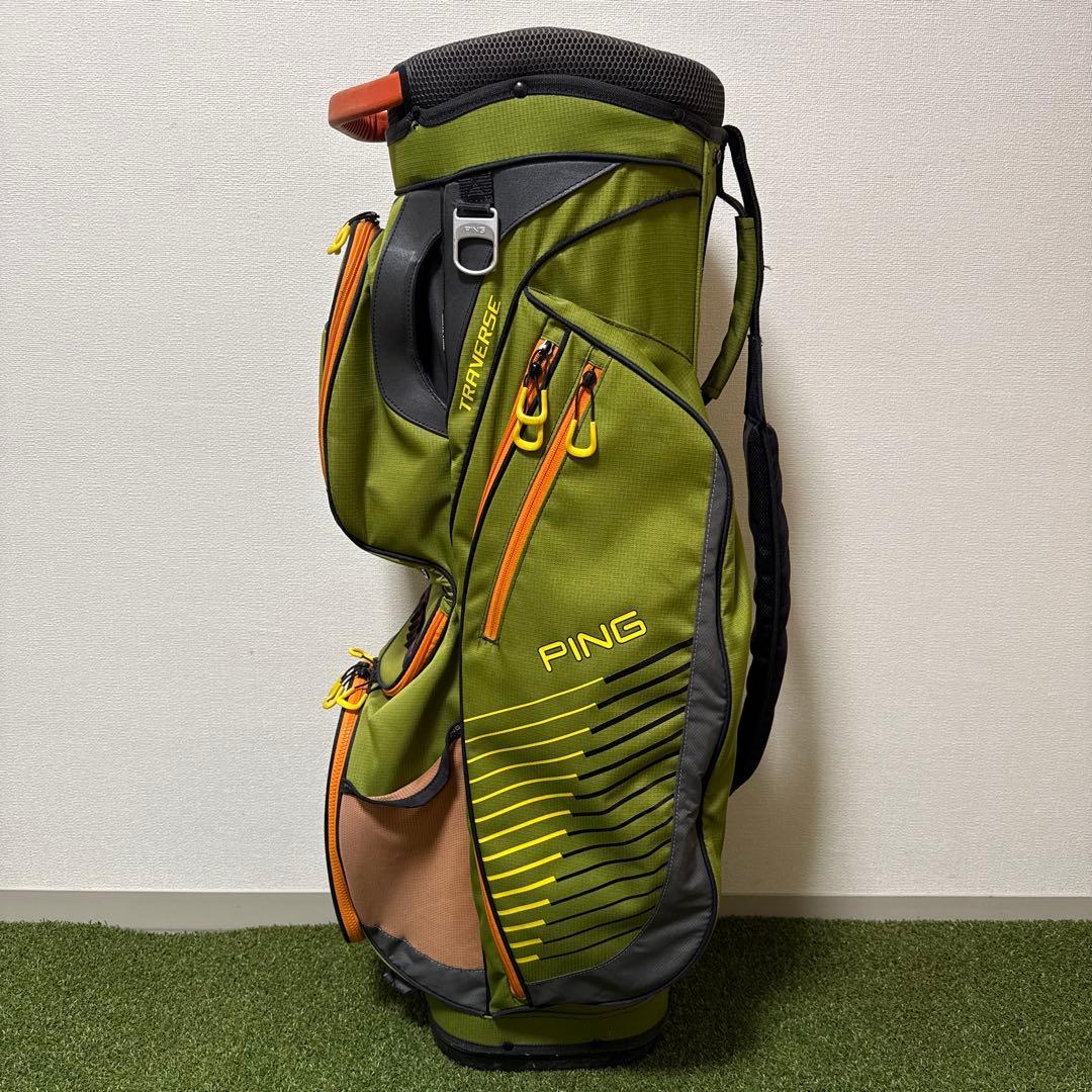 希少 PING Traverse トラバース キャディバッグ 14分割 9型