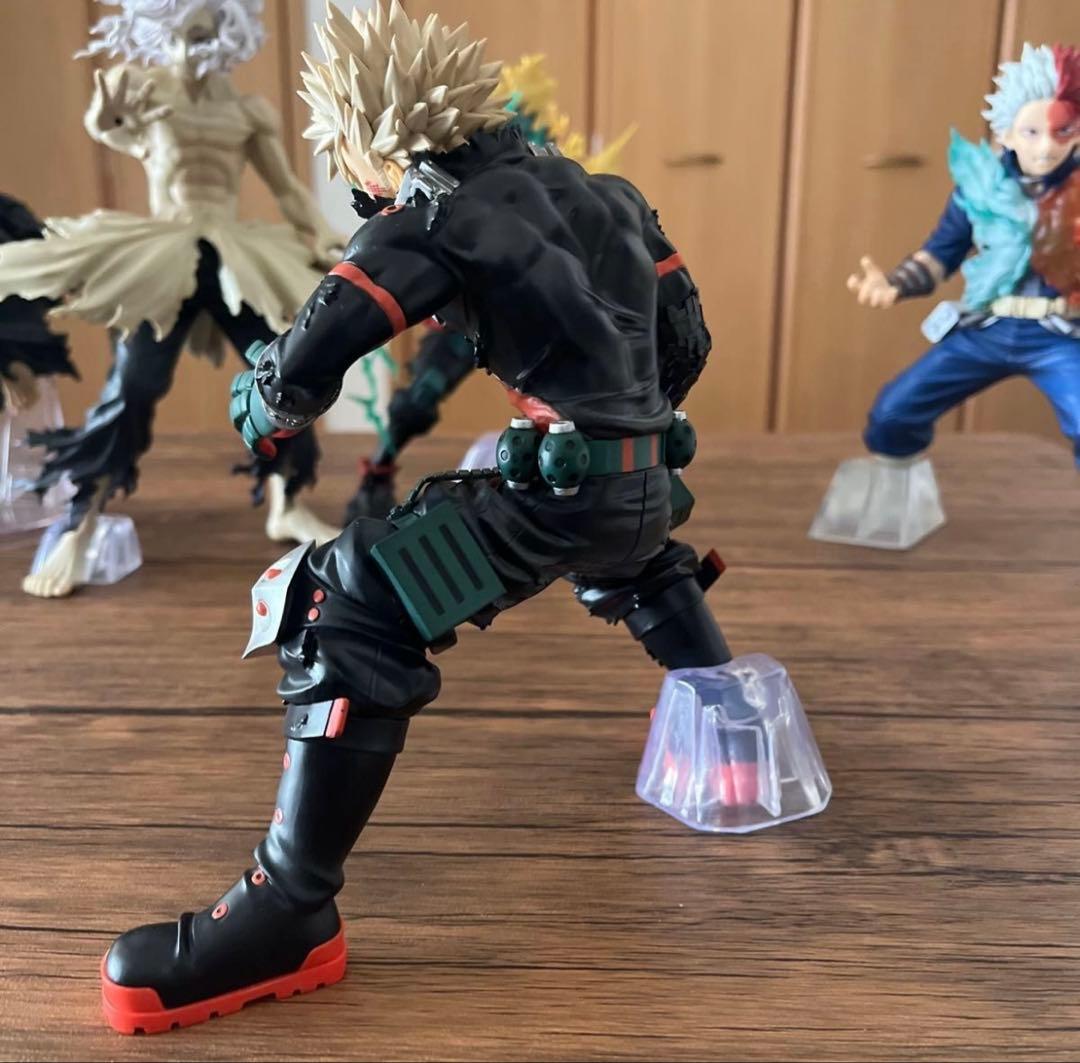 一番くじ ヒロアカ 緑谷 爆豪 轟 死柄木 オールフォーワン フィギュアセット