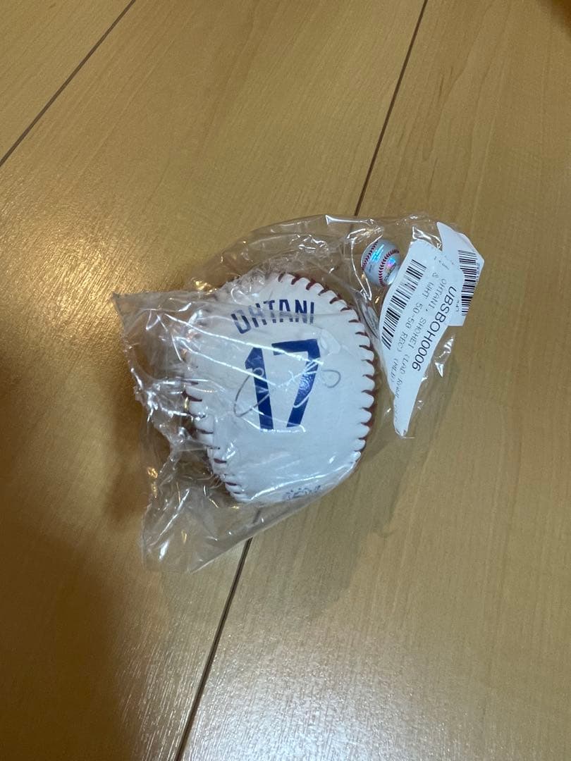 大谷翔平 50/50 記念ボール 背番号17