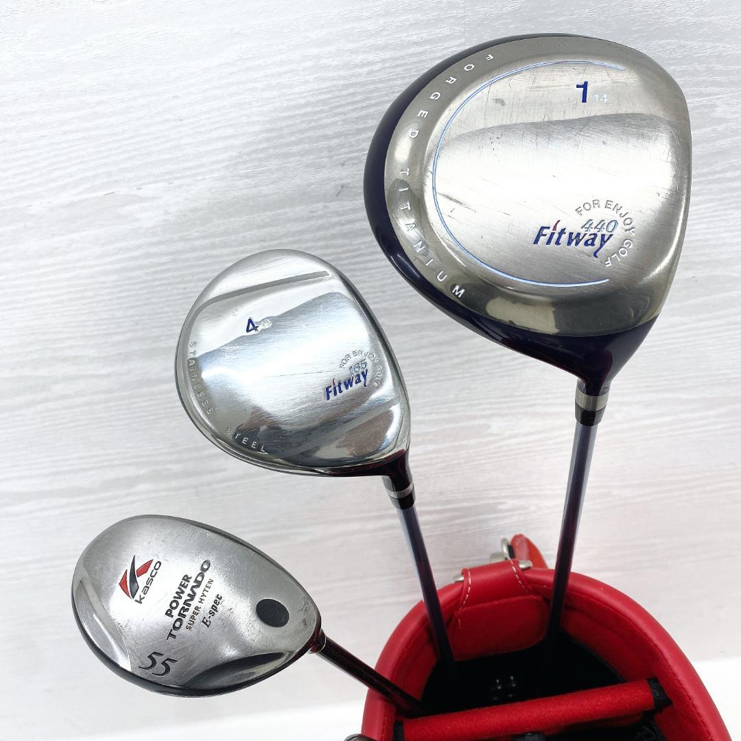 Fitway フィットウェイ レディース ゴルフ クラブ 初心者 セット