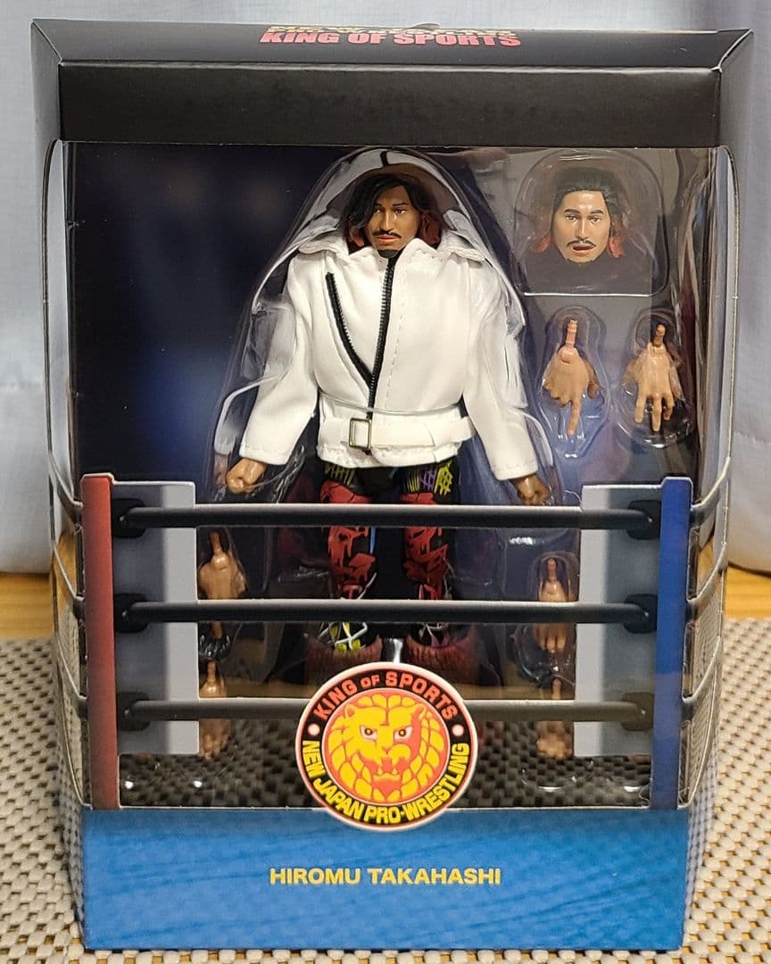 新日本プロレス SUPER7 アクションフィギュア 高橋ヒロム