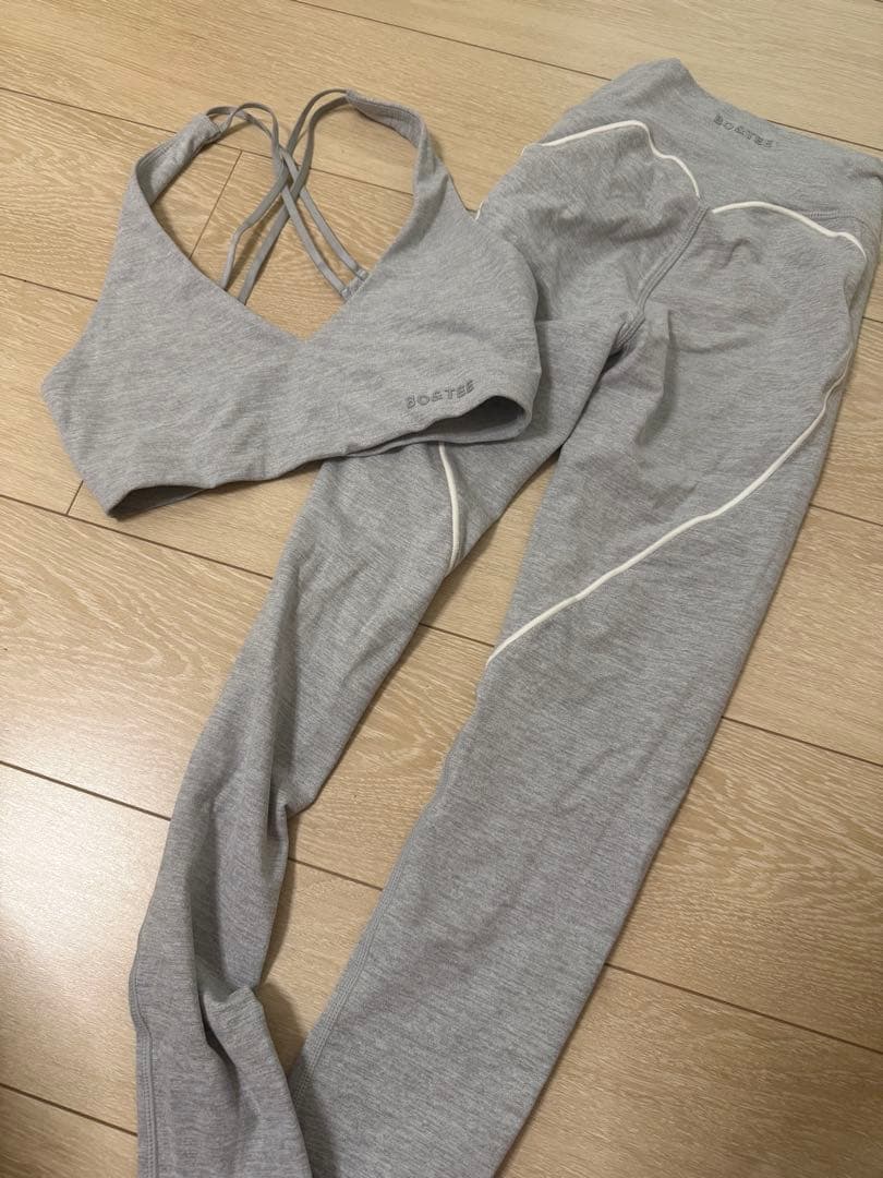 Bo+Tee ボーアンドティー　ハートレギンス　ブラトップセット